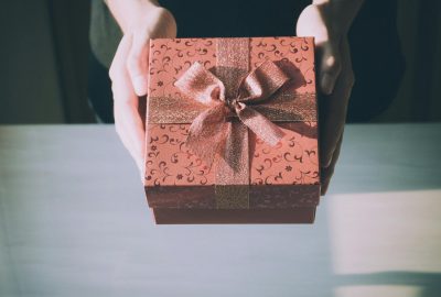 brown gift box